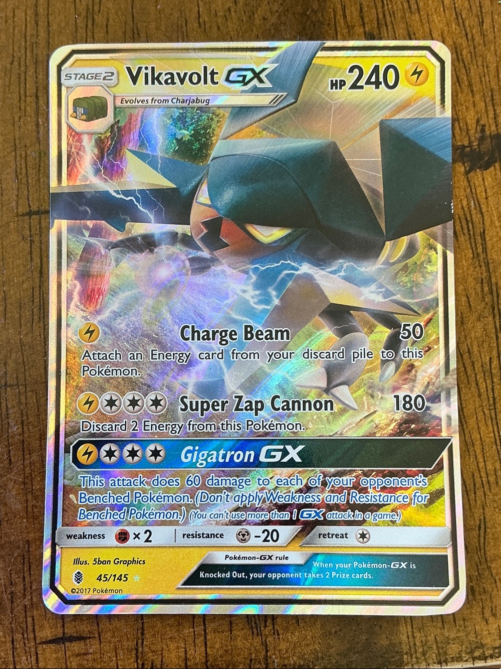 Pokemon Vikavolt GX